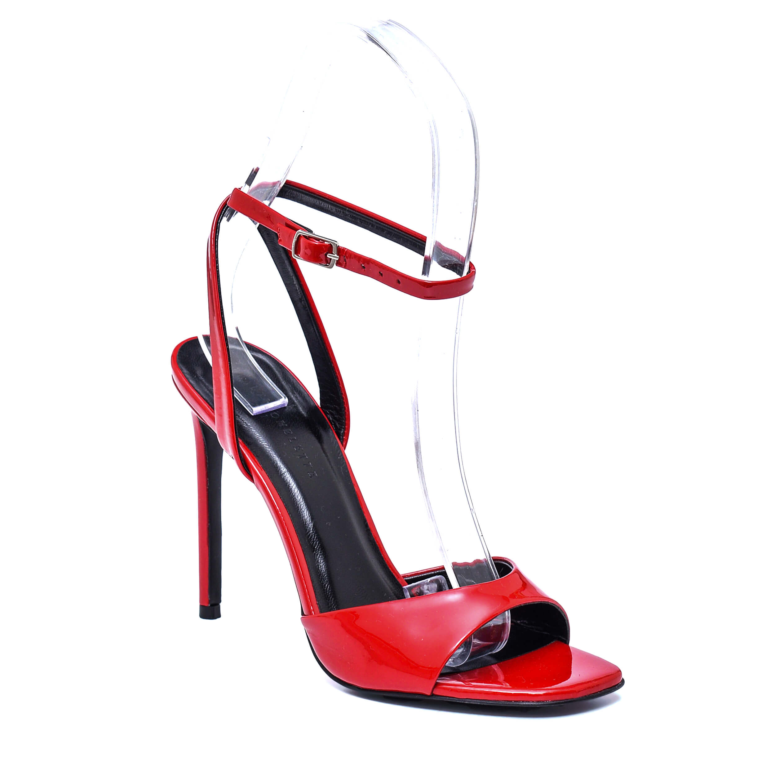 Beauty Omelette - Cherry Patent Leather Sandals / 38